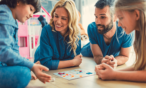 Jeux de société famille