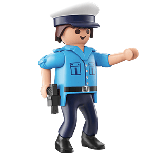 figurine Playmobil Policier